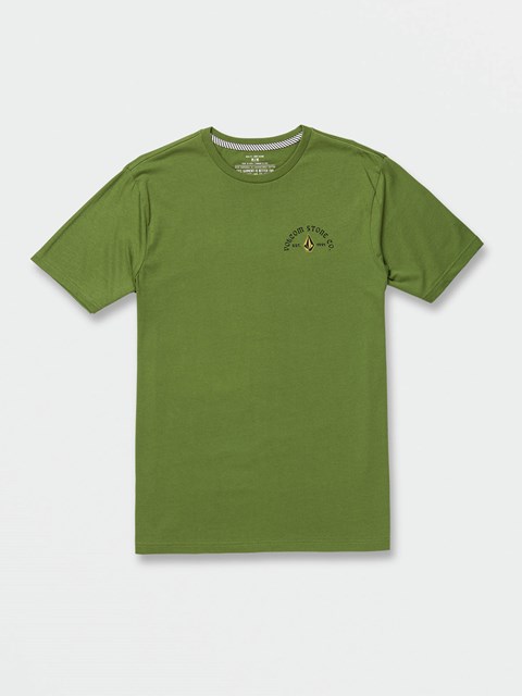 Volcom Archer Corta Sleeve Tee Mossstone | NFL-540721