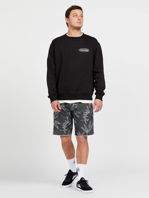Volcom Barnacle Scallop Stoney Trunks Negros | FZP-947306