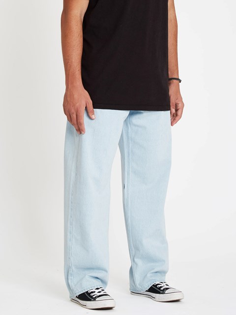 Volcom Billow Loose Fit Jeans Azules Claro | DOE-820137