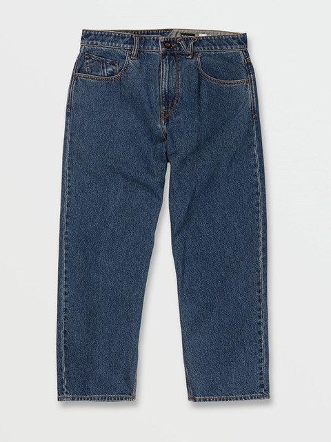 Volcom Billow Loose Tapered Fit Jeans Azules Azules | ZUG-061784