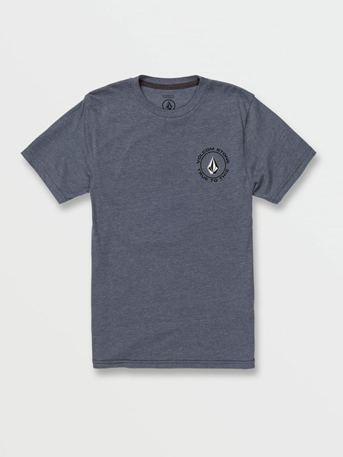 Volcom Black Friday Corta Sleeve Tee Azules | PJI-870491