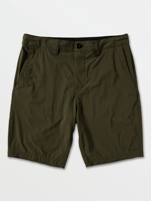 Volcom Bohnes Híbrido Shorts Military | GRC-580236