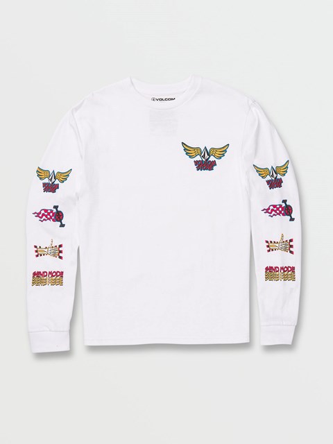 Volcom Caiden Long Sleeve Tee Blancos | MPD-613850