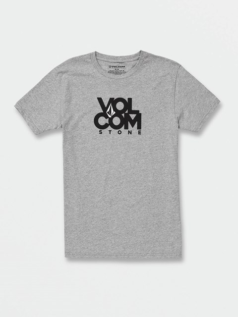 Volcom Clipstacker Corta Sleeve Tee Grises | KEN-460281