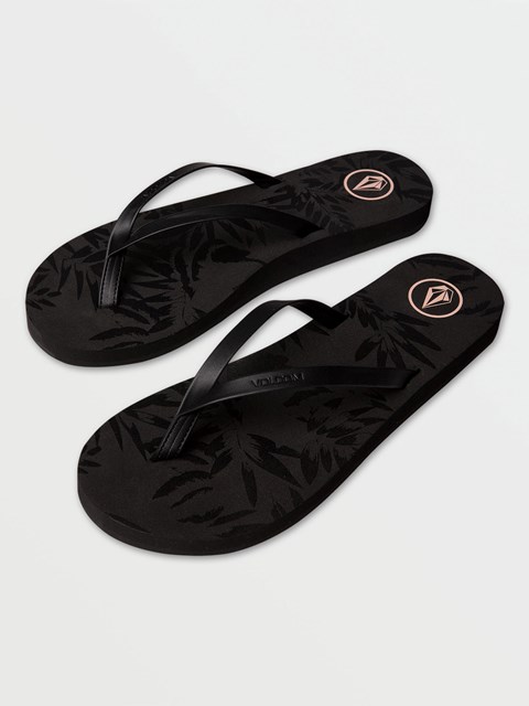 Volcom Color Me Spring Sandal Negros | WAC-487965
