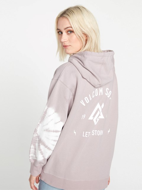 Volcom Costus Pullover Fleece Amethyst Smoke | SHV-507129