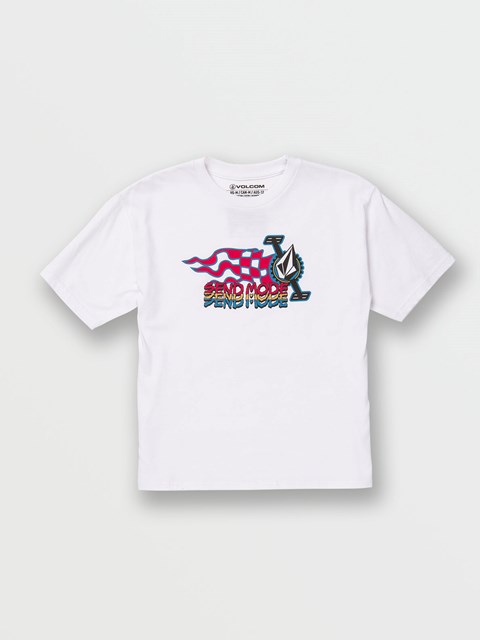 Volcom Crank It Up Corta Sleeve Tee Blancos | GAW-146579
