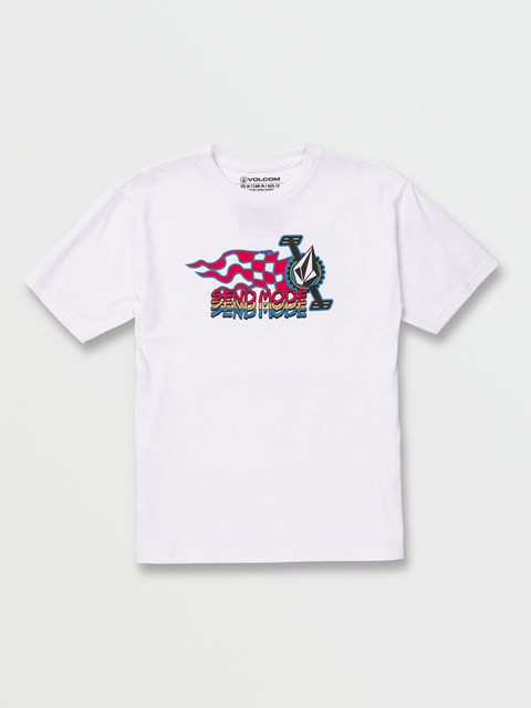 Volcom Crank It Up Corta Sleeve Tee Blancos | ZNF-954068