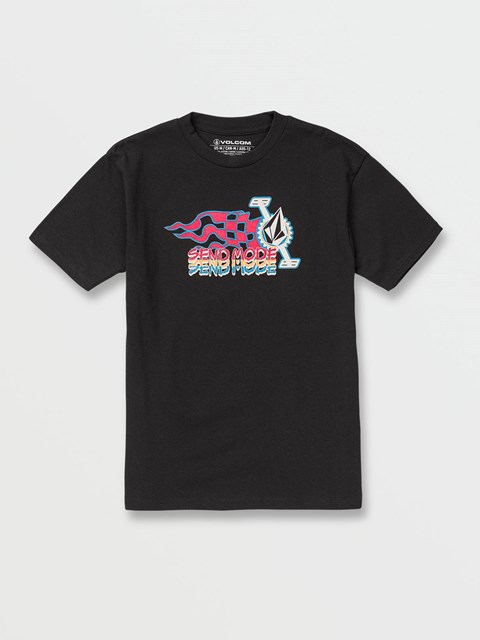 Volcom Crank It Up Corta Sleeve Tee Negros | IKT-082394