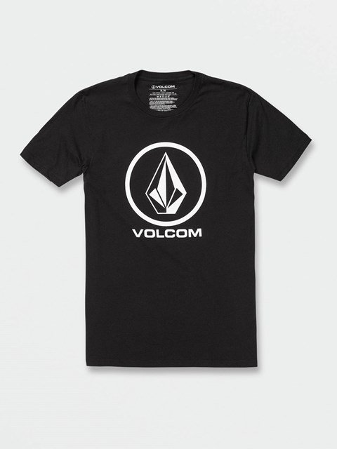 Volcom Crisp Stone Corta Sleeve Tee Negros | CPX-957283