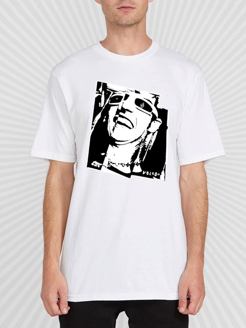 Volcom DIY'D Corta Sleeve Tee Blancos | DFY-682935