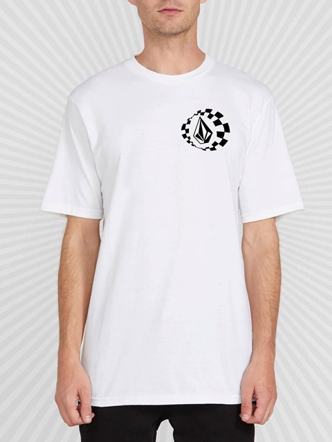 Volcom DIY'D Corta Sleeve Tee Blancos | GBW-219460