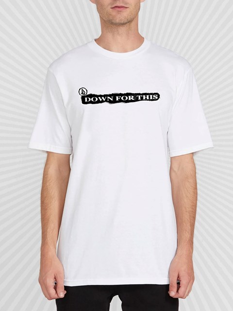 Volcom DIY'D Corta Sleeve Tee Blancos | NCO-547961
