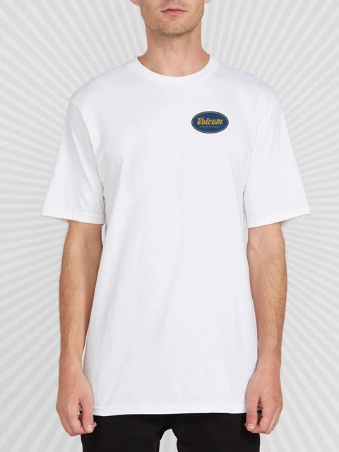 Volcom DIY'D Corta Sleeve Tee Blancos | WCY-309641