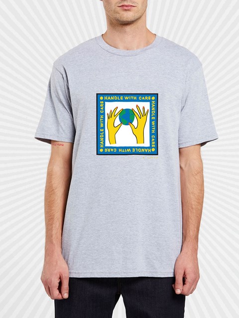 Volcom DIY'D Corta Sleeve Tee Grises | SZU-437256