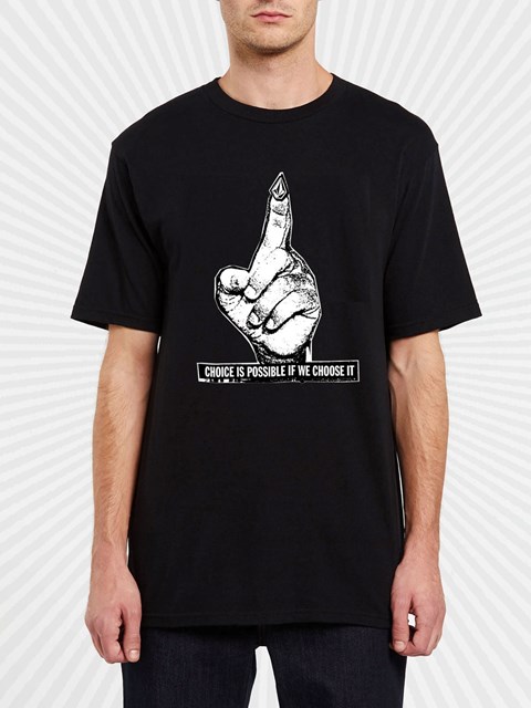 Volcom DIY'D Corta Sleeve Tee Negros | CAO-547693