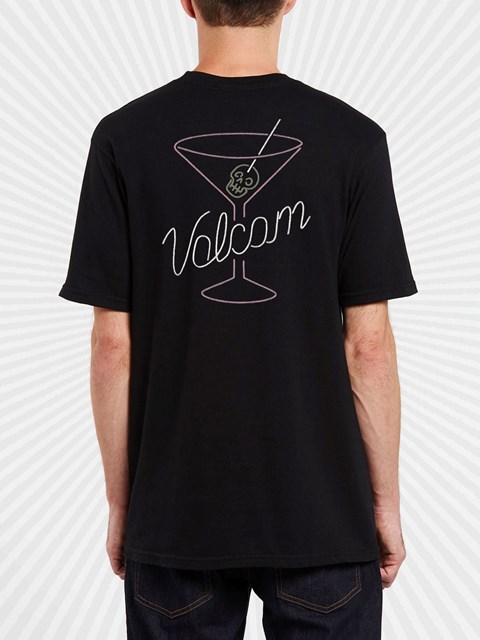 Volcom DIY'D Corta Sleeve Tee Negros | OSP-108973