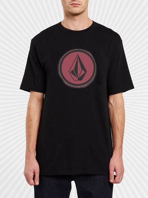 Volcom DIY'D Corta Sleeve Tee Negros | VIR-957602