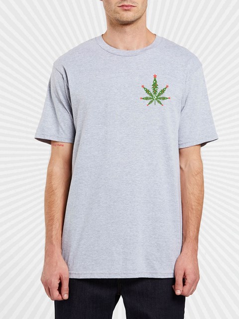 Volcom DIY'D Corta Sleeve Tee Verdes Grises | QNW-107286