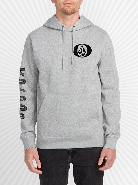 Volcom DIY'D Pullover Hoodie Grises | TMZ-809724