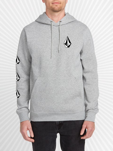 Volcom DIY'D Pullover Hoodie Grises | UIT-032548