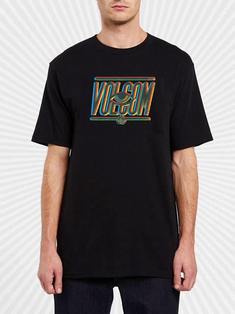Volcom DIY’D Corta Sleeve Tee Negros | GVN-457038