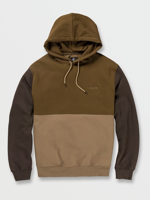 Volcom Divided Pullover Hoodie Verdes | JHE-896572