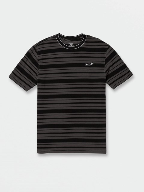 Volcom Dosage Crew Corta Sleeve Shirt Storm Cloud | AHP-792108