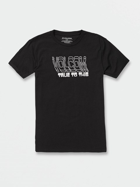 Volcom Double Take Corta Sleeve Tee Negros | KSZ-768132
