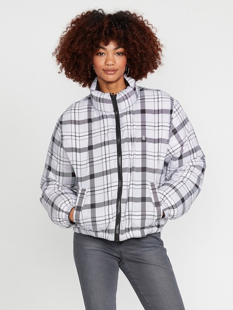 Volcom Down'n Puff Jacket Negros | KQM-793265