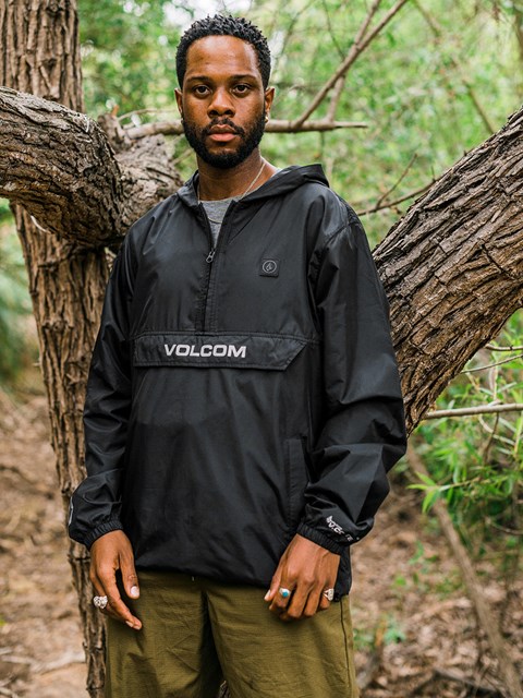 Volcom Earth Tripper Jacket Negros | UOX-760543