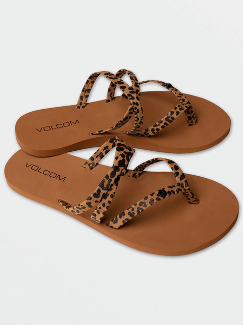 Volcom Easy Breezy Ii Sandal Cheetah | UAK-825741