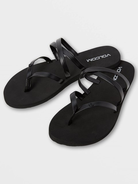 Volcom Easy Breezy Ii Sandal Negros | ESN-954307