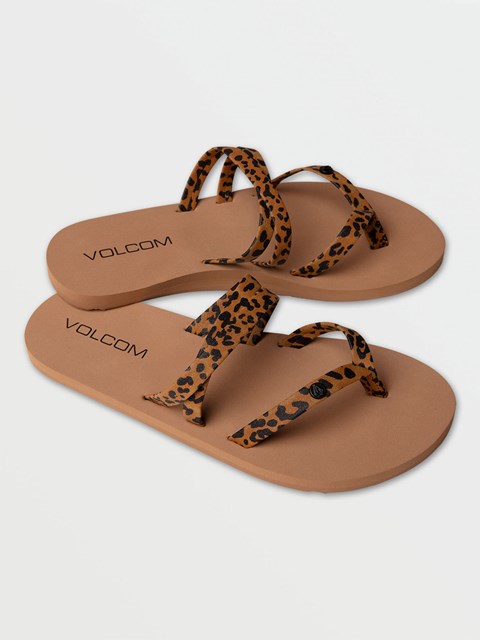 Volcom Easy Breezy Sandal Cheetah | HPK-783061