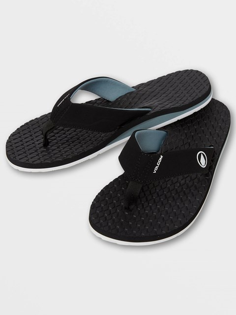 Volcom Eco Recliner Sandal Grises Azules | YNG-863052
