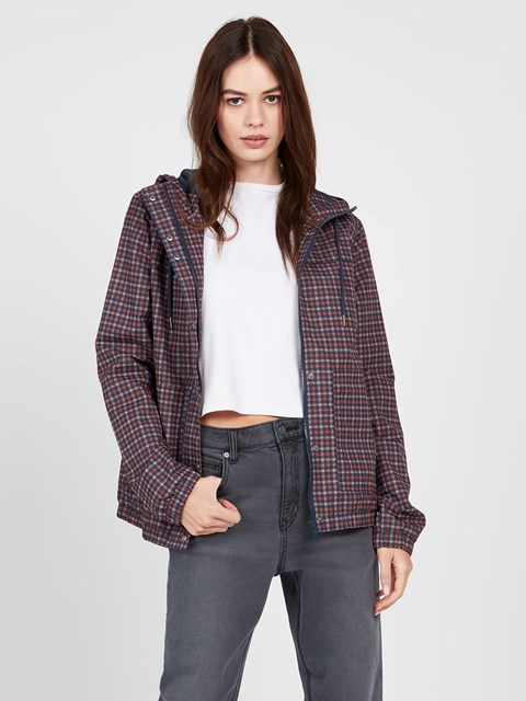 Volcom Enemy Stone Windbreaker Azules | NGO-702891