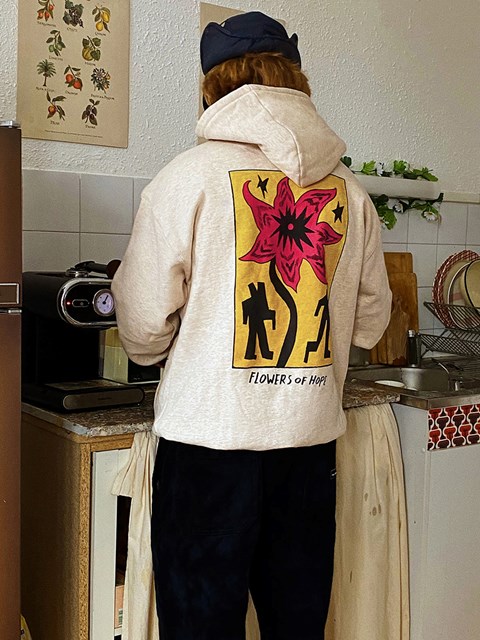 Volcom Featured Artist Bob Mollema Pullover Hoodie Grises | UHS-276593