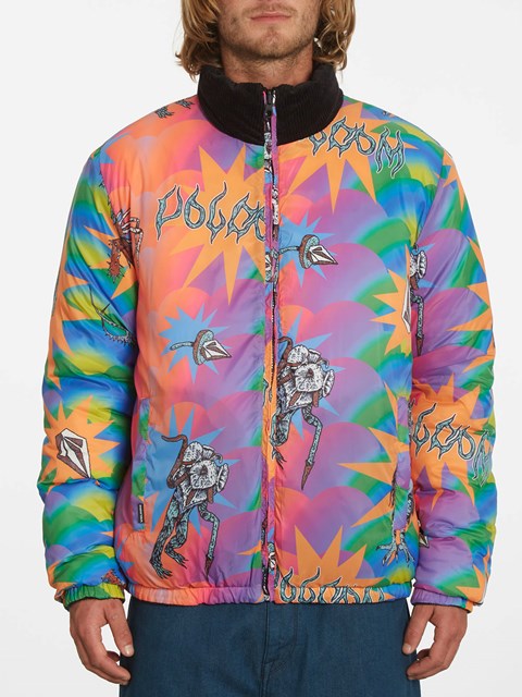 Volcom Featured Artist Chrissie Abbot X French Jacket Print | VKC-472691