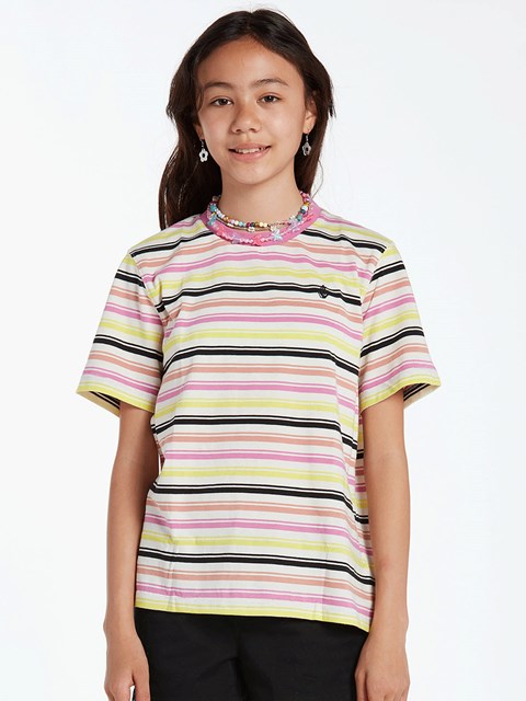 Volcom Flash of Light Corta Sleeve Fuschia | QUI-389571