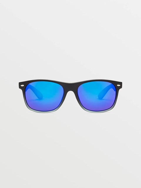 Volcom Fourty6 Sunglasses Negros Azules | BAK-658102