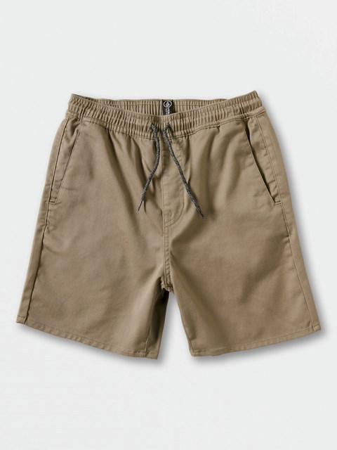Volcom Frickin Elastic Cintura Shorts Kaki | OWK-683412