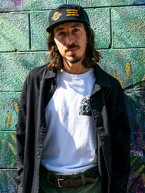 Volcom Frickin Long Sleeve Trabajo Shirt Negros | TSH-043285