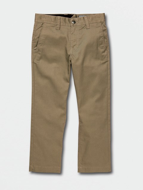 Volcom Frickin Modern Stretch Pants Kaki | UAQ-143790