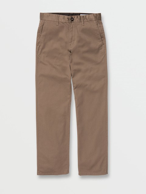 Volcom Frickin Regular Stretch Pants Mushroom | PJS-754061