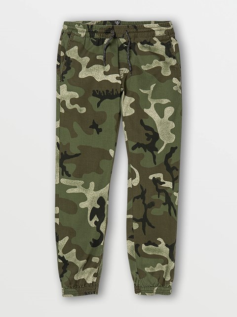 Volcom Frickin Slim Jogger Pants Army | MIW-752048