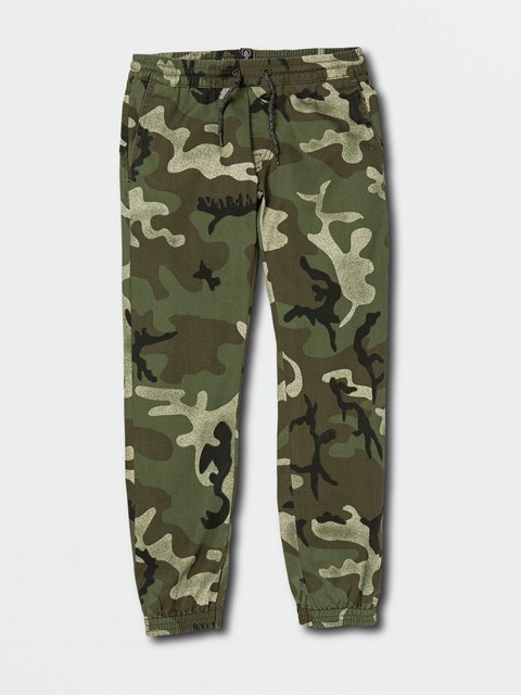 Volcom Frickin Slim Jogger Pants Army | ZNA-456380