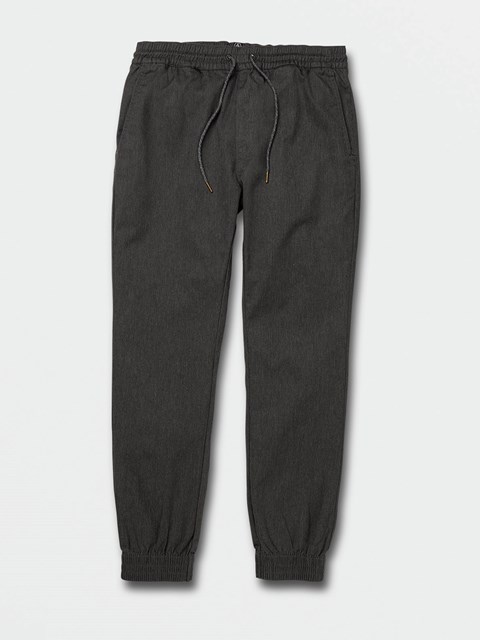Volcom Frickin Slim Jogger Pants Charcoal Heather | PSJ-250869