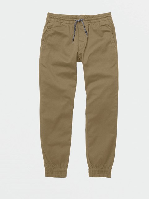 Volcom Frickin Slim Jogger Pants Kaki | JMW-097685