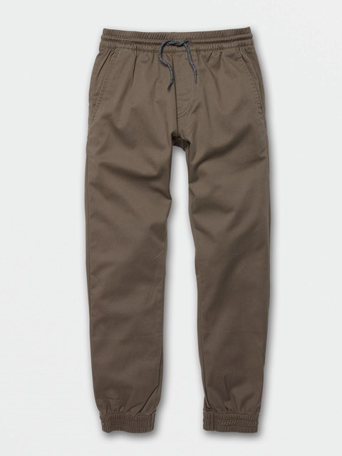 Volcom Frickin Slim Jogger Pants Mushroom | HJA-513286
