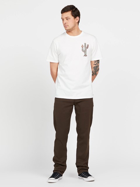 Volcom Frickin Tech Chino Pants Marrom Oscuro | GNV-930865
